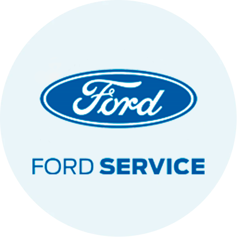 Ford Service I Blaa Cirkel