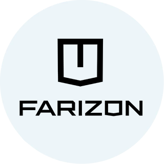 Farizon Logo I Blaa Cirkel